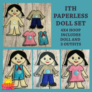 HL Paperless Doll Set HL6157