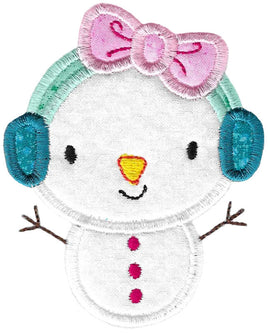 BCD Cute Snowman 10 Applique