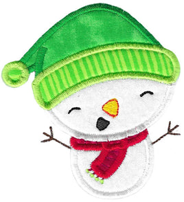 BCD Cute Snowman 2 Applique