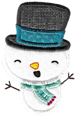 BCE Cute Snowman 7 Applique