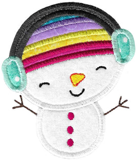 BCE Cute Snowman 9 Applique