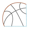 DBB Basketball Corner Bookmark Design