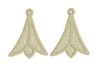 DBB Delicata FSL Earrings - In the Hoop Freestanding Lace Earrings