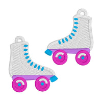 DBB Roller Skate FSL Earrings - In the Hoop Freestanding Lace Earrings