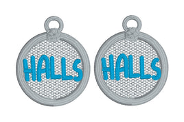 DBB HALLS FSL Earrings - In the Hoop Freestanding Lace Earrings