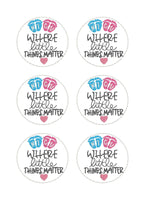DBB NICU Feltie  - Where the Little Things Matter - In the Hoop embroidery design