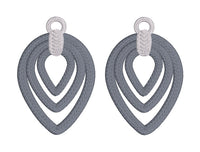 DBB Snake Loops FSL Earrings - In the Hoop Freestanding Lace Earrings