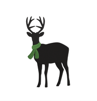 DDT Winter Fill Deer Silhouette Christmas