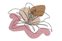 OE Floral 4 Embroidery Design