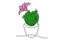 OE Cactus Embroidery Design