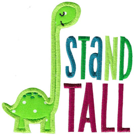 BCD Stand Tall Dinosaur Applique
