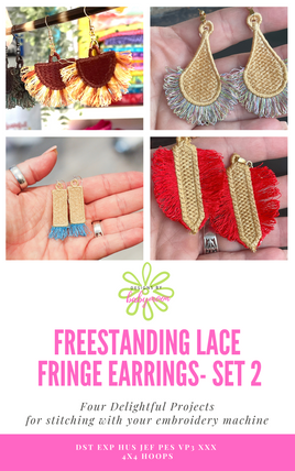 DBB Fringe FSL Earring Bundle Set 2- Four Designs