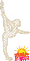 HL FSL Gymnast Ornament HL5746 embroidery files