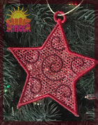 HL FSL Star Ornament HL5744 embroidery file