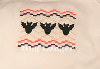 Faux Smocked Bats HL5685 embroidery files
