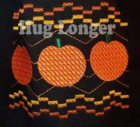 Faux Smocked Pumpkins HL5692 embroidery files