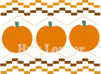 Faux Smocked Pumpkins HL5692 embroidery files
