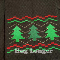 Faux Smocked Christmas Trees HL5687 embroidery files