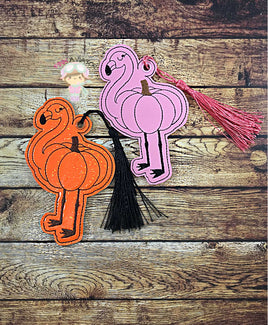 GRED Flamingo Pumpkin Bookmark