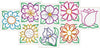 TD  - Flower Applique Quilt Block Bundle 1