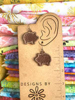 DBB Pan Dulce Puerquito FSL Earrings - In the Hoop Freestanding Lace Earrings