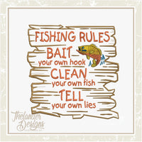 TD - Fishing Rules