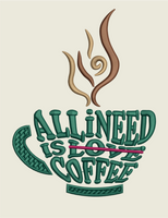 TD - Coffee Word Art