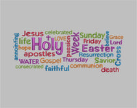 TD - Easter Word Art