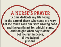 AGD 2590 Nurses Prayer
