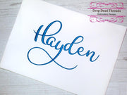 DDT Hayden font