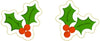 DBB Holly Fill Earrings embroidery design