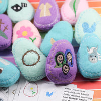 DBB Resurrection Eggs - 4x4 In the Hoop Embroidery Design SET