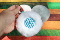 DBB Blank Monogram Fluffy Puff SET- In the Hoop Embroidery Project