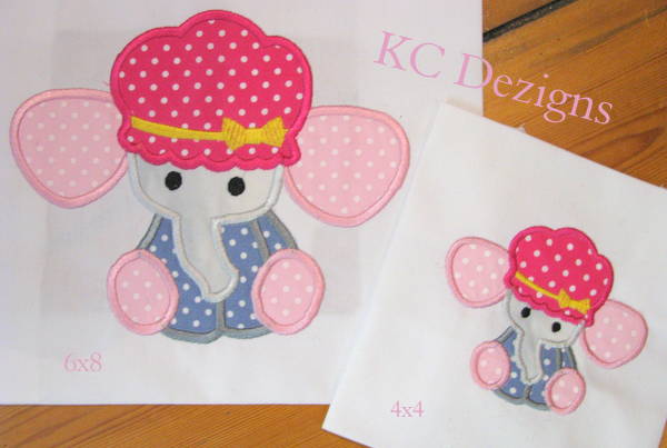 KCD Baby Elephant with Hat