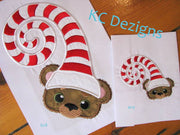 KCD Christmas Critter – Bear With Sleeping Hat
