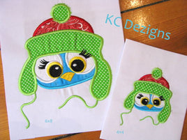 KCD Christmas Critter Owl with Hat