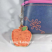 HL ITH Big Apple earrings 2103 embroidery file