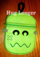 HL ITH Frankenstein Bag HL5695 embroidery file