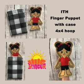 HL ITH Girl Finger Puppet HL 6206