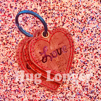 ITH Love is Love Fob HL2109 embroidery file