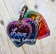 ITH Love is Love Fob HL2109 embroidery file