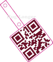 HL ITH QR Code Call Your Mom Fob HL5714 embroidery file