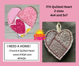HL ITH Quilted Heart HL6390