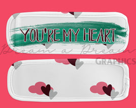 DADG Ice Pop Sleeve You are my heart design - Sublimation PNG
