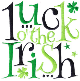 BCD Luck of the Irish Saying