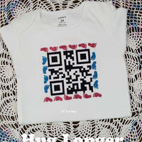 HL QR code-it's a boy- HL5603 embroidery file