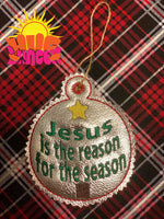HL ITH Jesus is the Reason Ornament HL5641