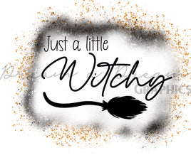 DADG Little Witchy Halloween design - Sublimation PNG