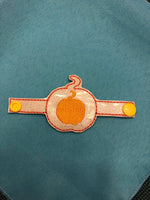 ITH Pumpkin Napkin Ring HL5735 embroidery file