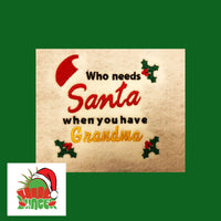 HL Who Needs Santa HL5644